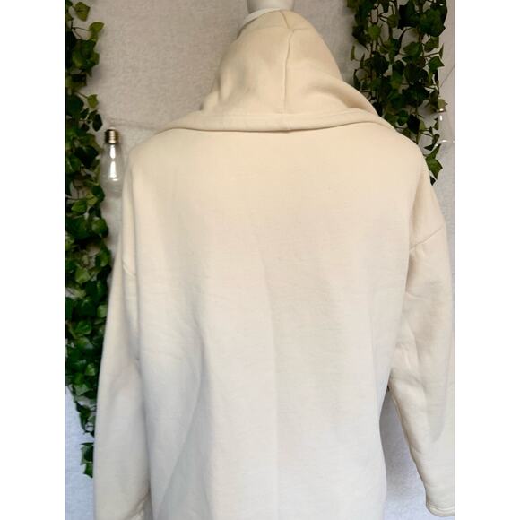 PRIV Beige Maxi Coat Cardigan women's Small - Picture 4 of 11